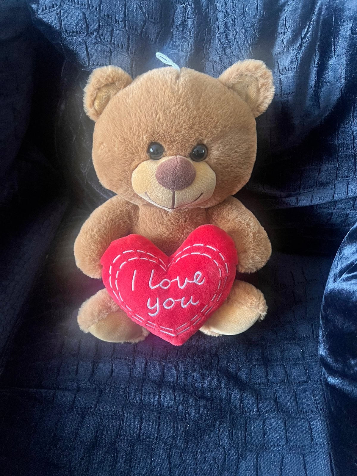 Zachte pluche beer knuffel met hartje: I love you, Kinderen en Baby's, Speelgoed | Knuffels en Pluche, Beer, Nieuw, Ophalen of Verzenden
