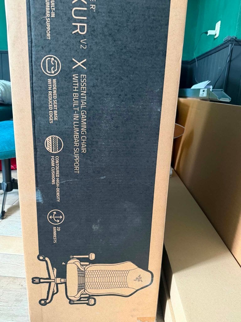 Razer Iskur v2x Gaming chair, Ophalen, Nieuw, Docking station