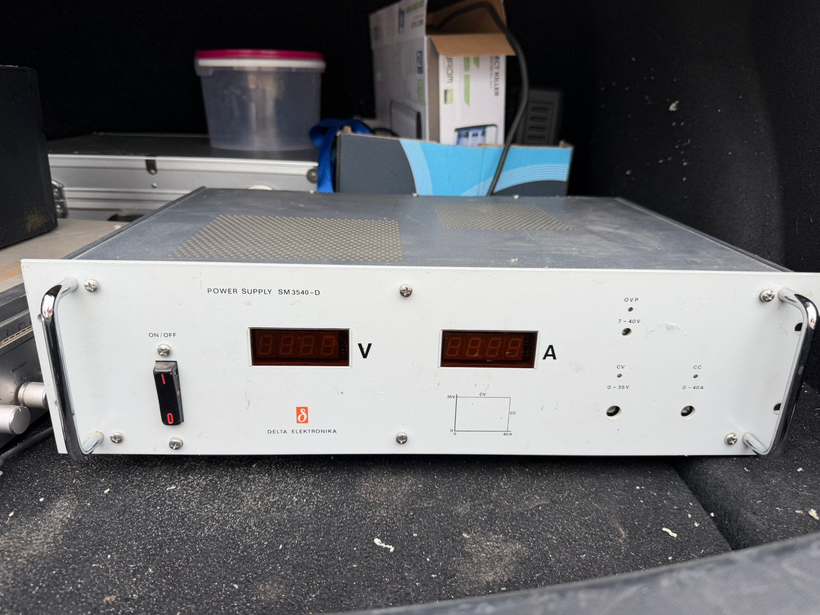 Delta Elektronika SM3540-D prof voeding 40v / 40a 1,4 kW, Ophalen of Verzenden, Gebruikt, Audio