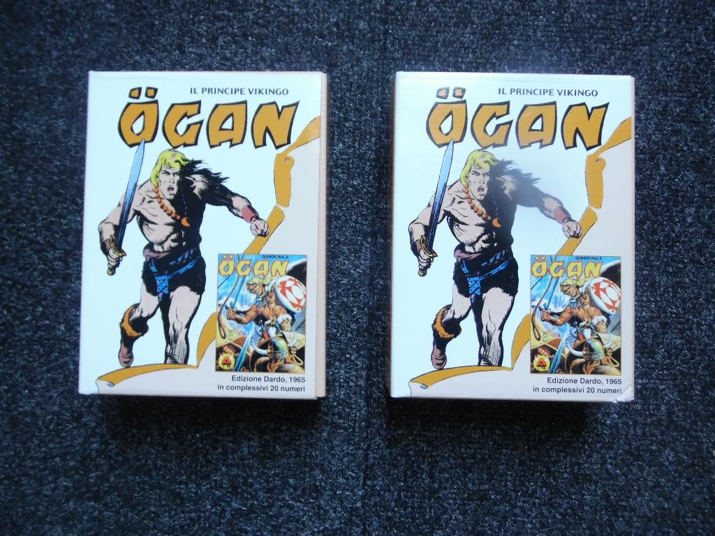 Ogan Il principe vikingo, Boeken, Stripboeken, Complete serie of reeks, Ophalen of Verzenden, Gelezen