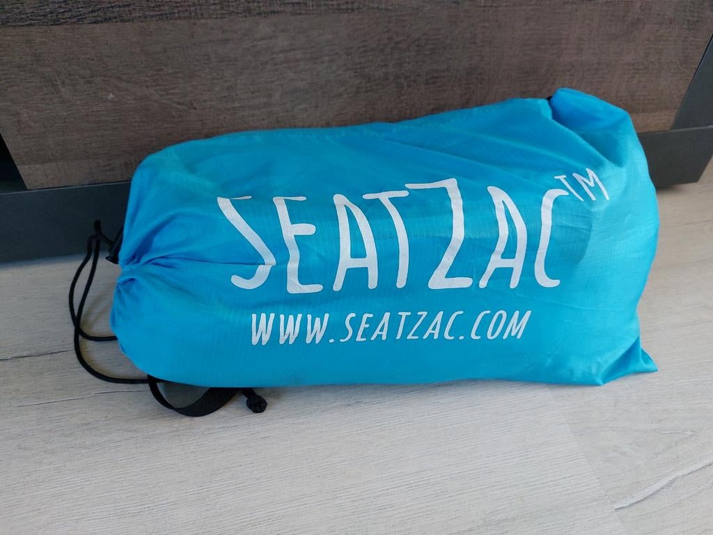 Seatzac - zitzak vulbaar met lucht, Huis en Inrichting, Zitzakken, Nieuw, Ophalen of Verzenden