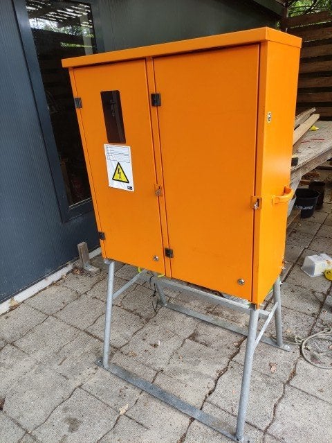 MERZ Bouwstroomkast  MVK40/306 40A - Met aardlekautomaat, Ophalen, Zo goed als nieuw, Overige merken, Overige typen