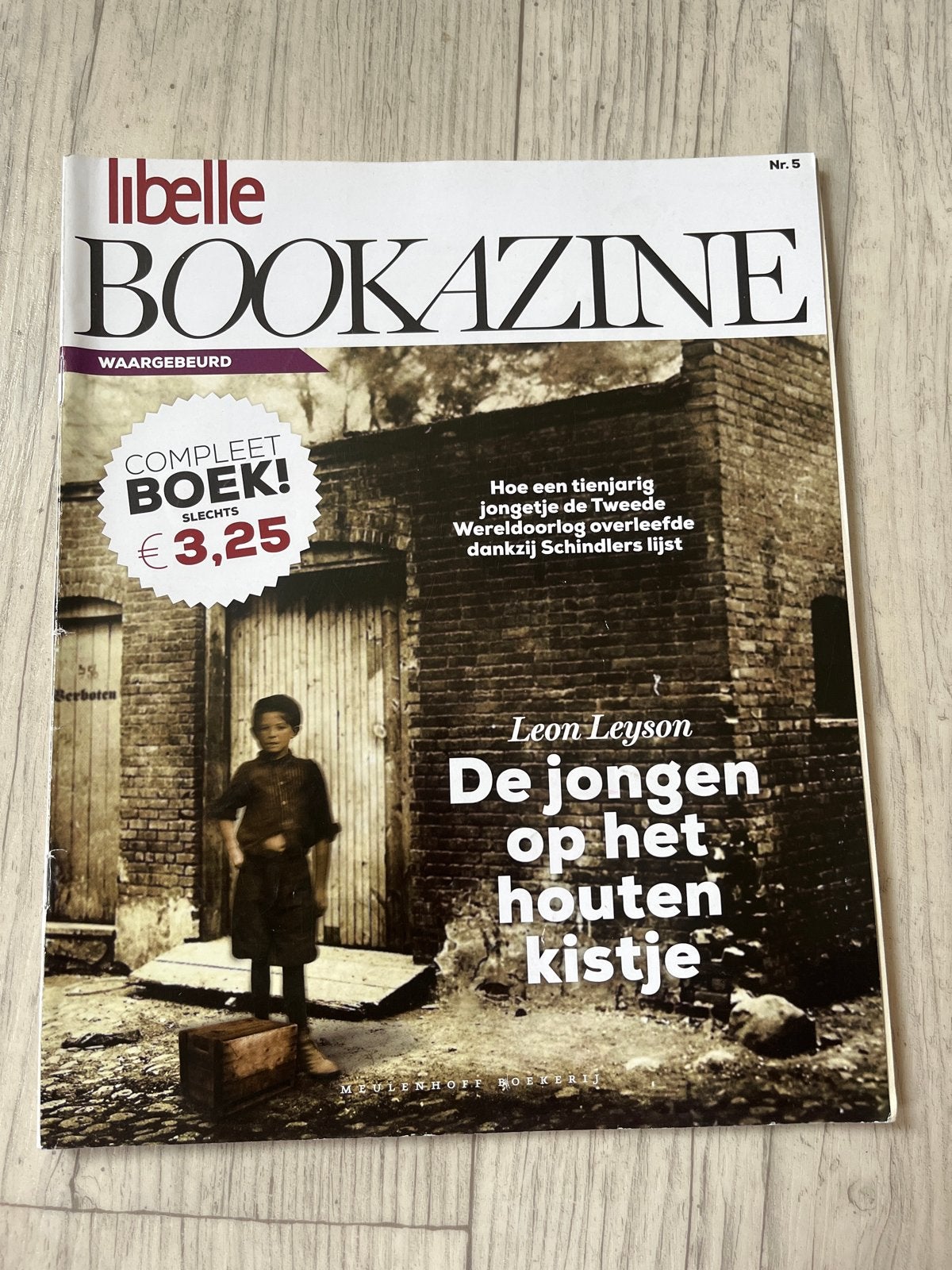 Libelle Bookazine Nr. 5 - De jongen op het houten kistje, Ophalen of Verzenden, Gelezen, Damesbladen