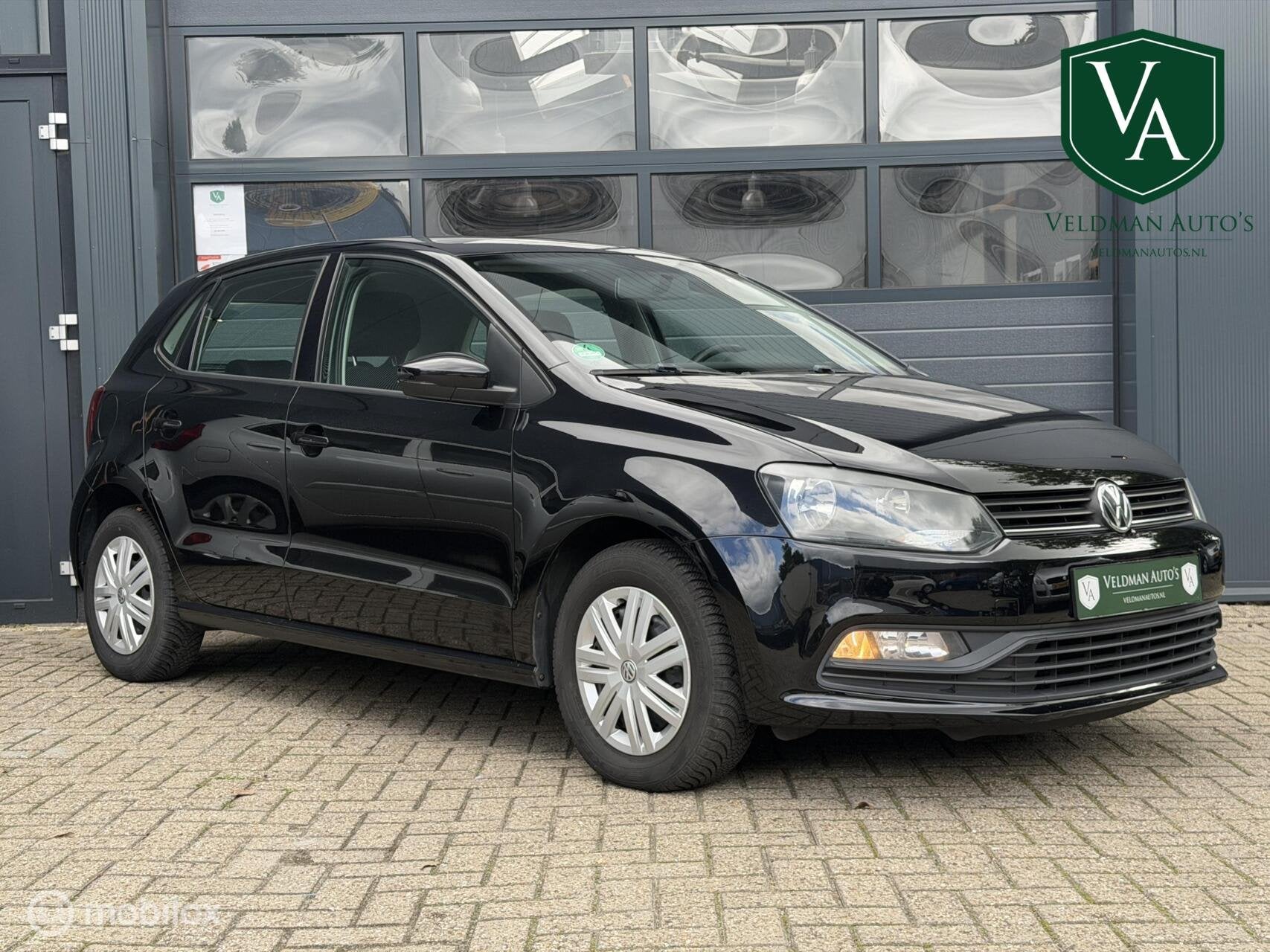 Volkswagen Polo 1.0 MPI Bluemotion | Airco | Zuinig | 1e eig, Stof, Gebruikt, Zwart, 60 pk