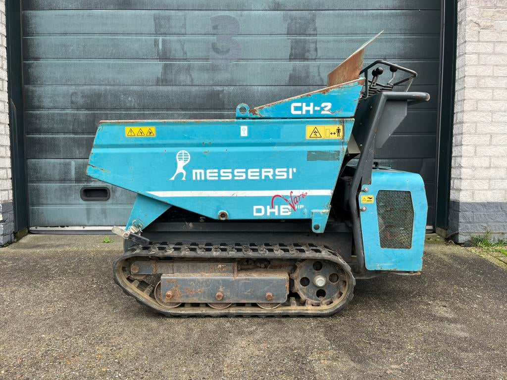 Messersi CH2 rupskruiwagen / rupsdumper Hinowa Kubota, Ophalen, Gebruikt