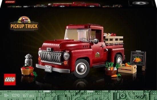 Lego 10290 Pickup Truck, Kinderen en Baby's, Lego, Nieuw, Ophalen of Verzenden, Complete set
