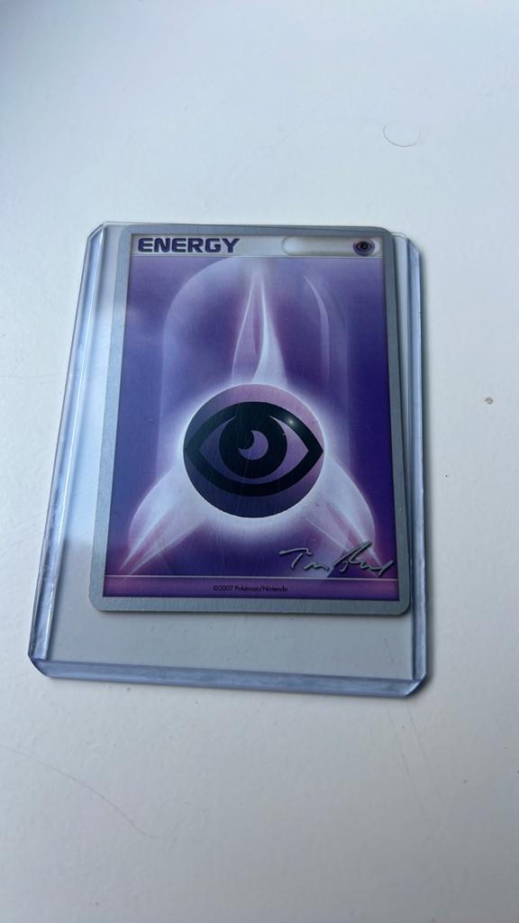 Pokémon TCG Light Played Psychic Energy World Championships, Ophalen of Verzenden, Gebruikt, Losse kaart