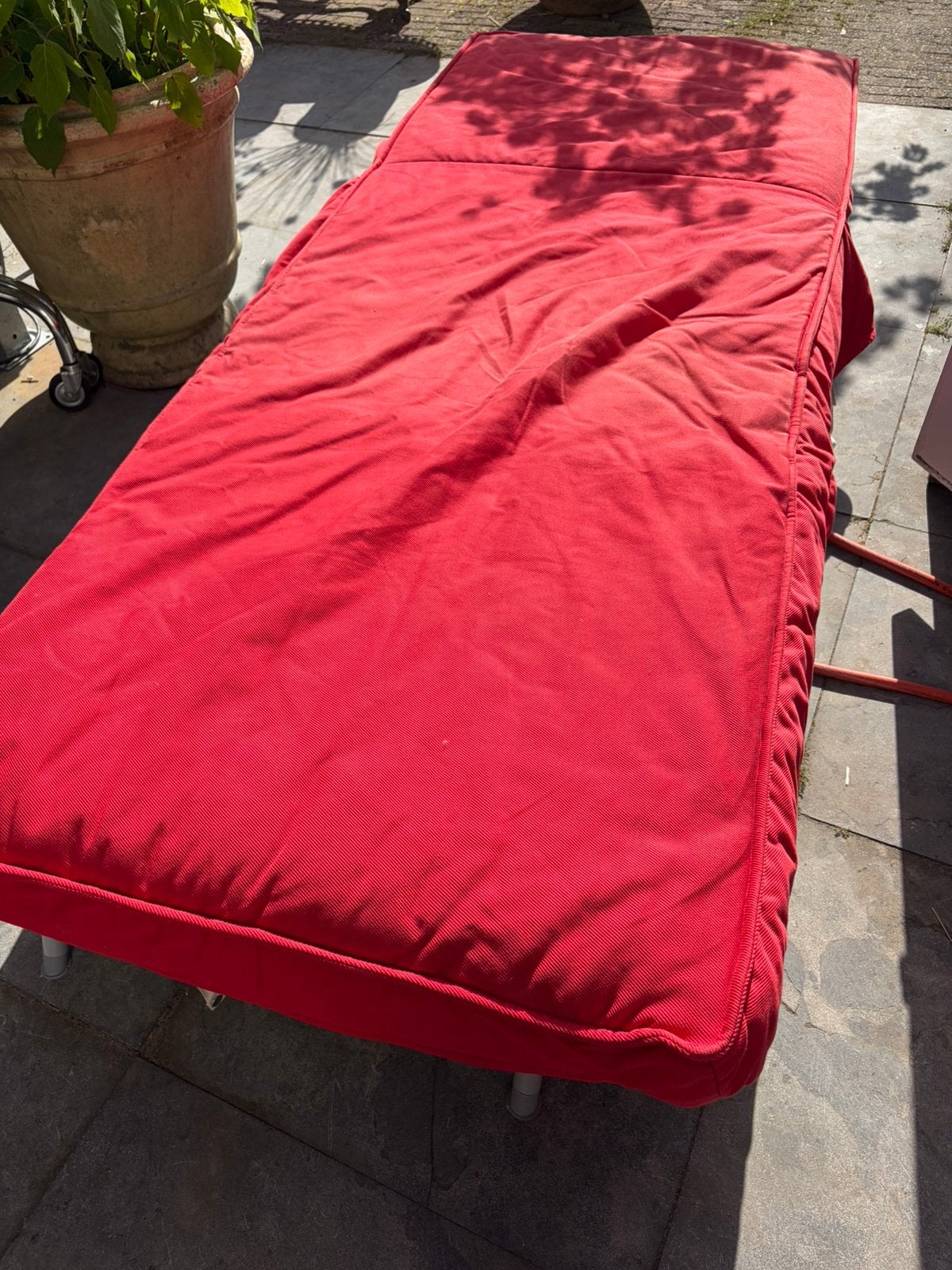 IKEA logeerbed/bank, Tuin en Terras, Ophalen of Verzenden, Gebruikt