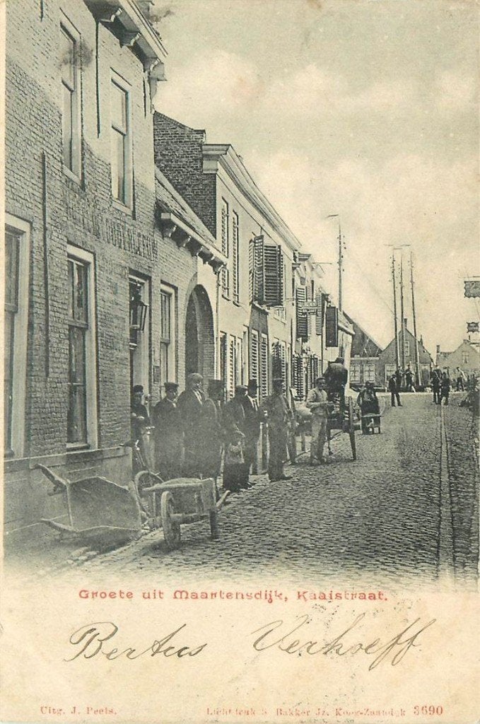 701-155-045 Sint Maartensdijk Kaaistraat, Verzenden, Voor 1920, Zeeland