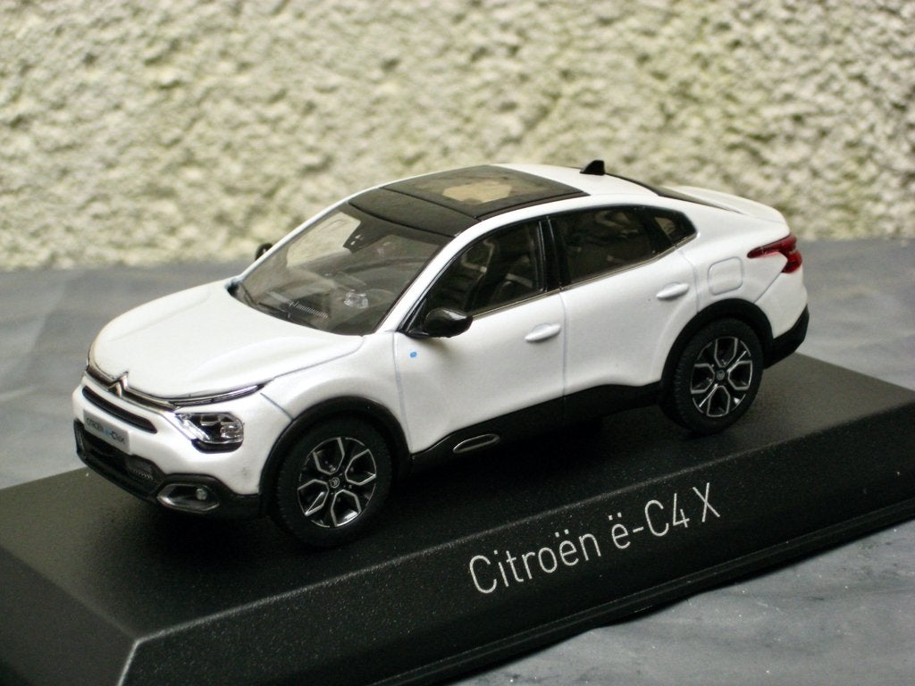 Citroen ë-C4 X wit of C4 X grijs of rood 2023 Norev 1:43, Ophalen of Verzenden, Nieuw, Auto, Norev