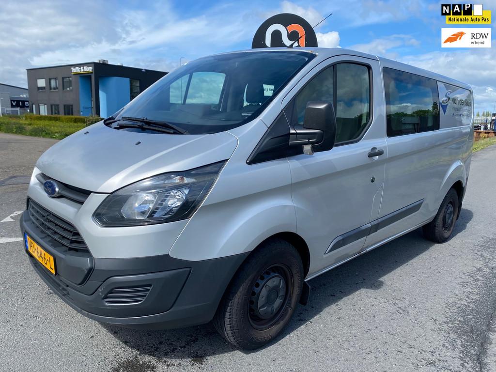 Ford Transit Custom 2013 * 310 2.2 TDCI L2H1 Ambiente DC * D, Auto's, Bestelauto's, Bedrijf, Te koop, ABS, Bluetooth, Boordcomputer