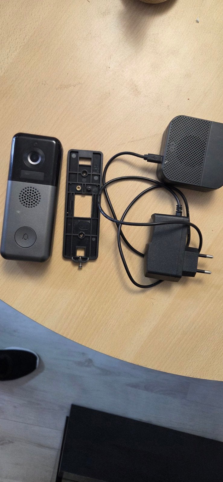 Video Deurbel Draadloos met Camera en Terugspreekfunctie, Ophalen of Verzenden, Bewegingsdetectiesensor, Zo goed als nieuw, Draadloos