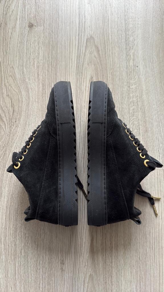 Suede sneaker Mason Garments, Zwart, Ophalen of Verzenden, Sneakers of Gympen, Zo goed als nieuw
