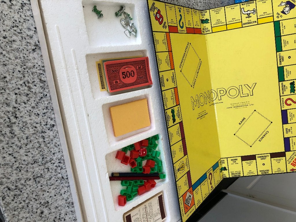 Diverse vintage bordspellen uit Zuid Afrika uit de jaren 70, Hobby en Vrije tijd, Een of twee spelers, Ophalen, Gebruikt