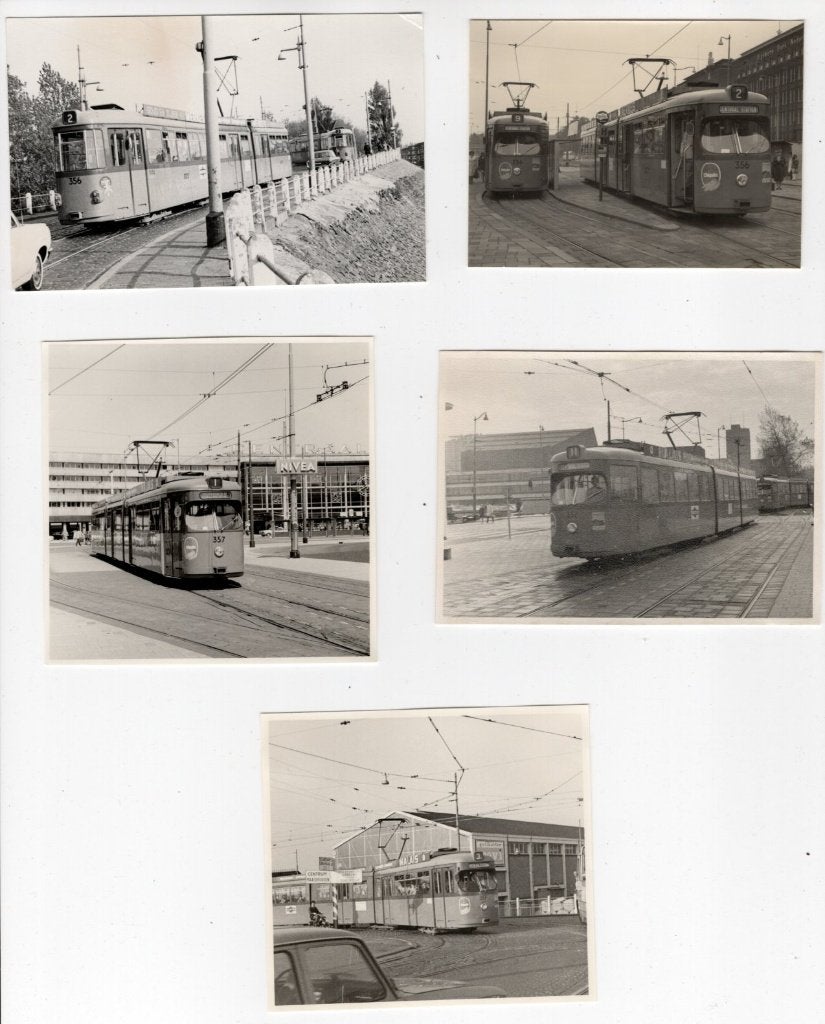 Rotterdam Tram RET Düwags 16, Verzenden, Gebruikt, Tram, Kaart of Prent
