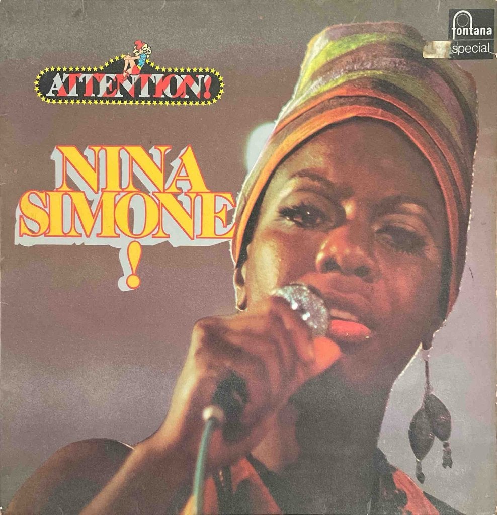 Nina Simone - Attention! Nina Simone!, LP, Gebruikt, Ophalen of Verzenden, Inclusief binnenhoes