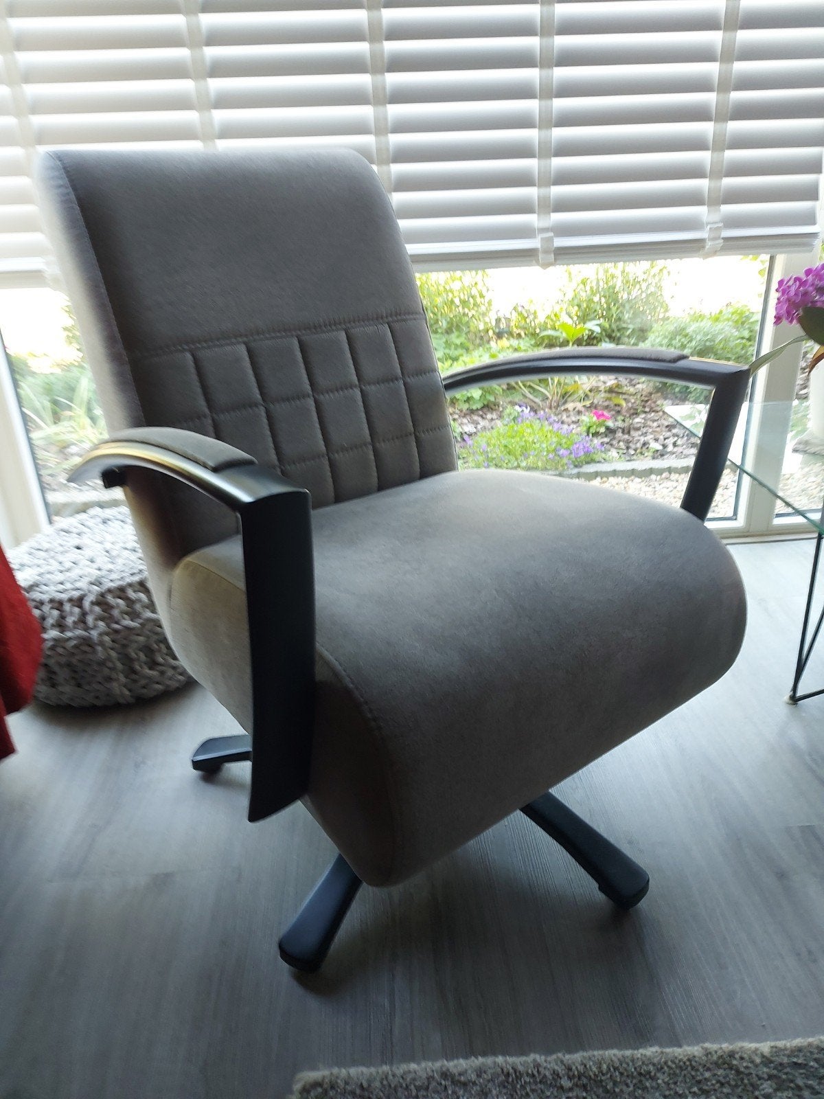 TMC fauteuils (2 stuks) model Marakech, kunststof bekleding, Huis en Inrichting, Ophalen, Zo goed als nieuw, Kunststof, Modern