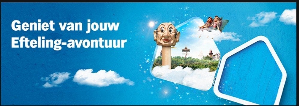2 AH Efteling flexibele tickets, Tickets en Kaartjes, Twee personen, Overige soorten, Pretpark