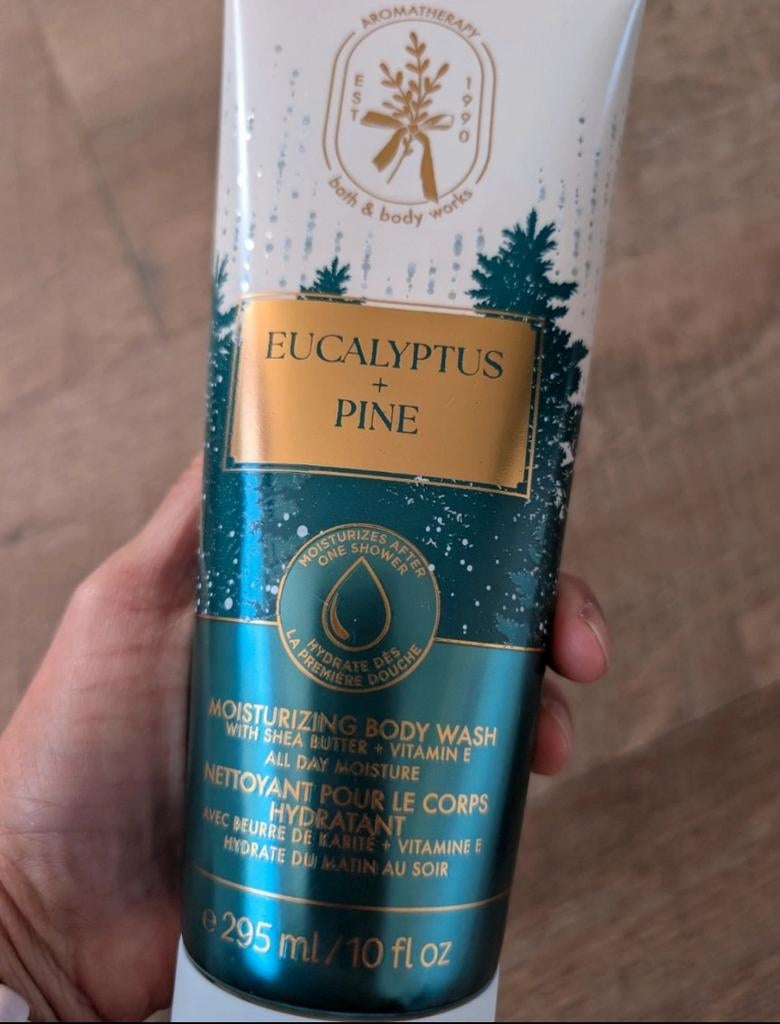 Bath & Body Works Eucalyptus + Pine Body Wash, Ophalen of Verzenden, Nieuw, Bad & Douche