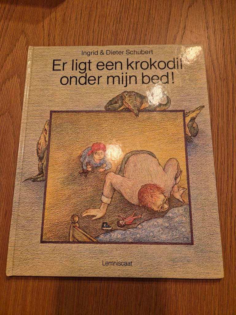 Er ligt een krokodil onder mijn bed!, Ophalen of Verzenden, Gelezen, Ingrid & Dieter Schubert, Fictie algemeen