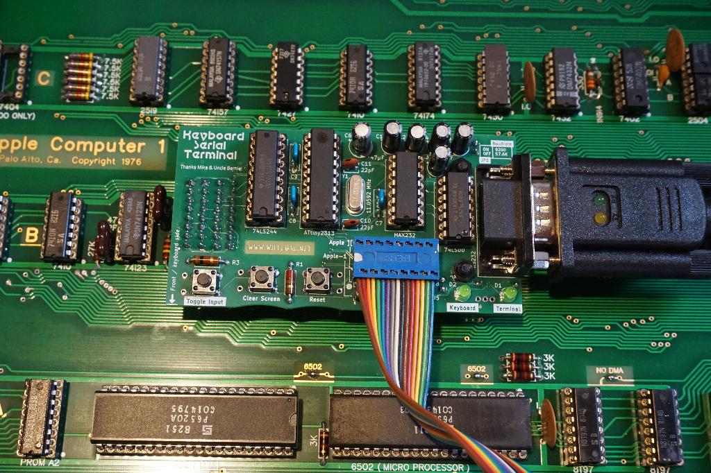 Keyboard Serial Terminal DIY Kit Apple-1 of 2 van 8BitFlux, Ophalen, 8BitFlux