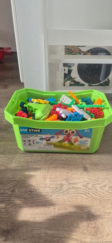 Kid K'nex Bouwblokken - Meer dan 100 Stukjes, Ophalen, Gebruikt, K'nex