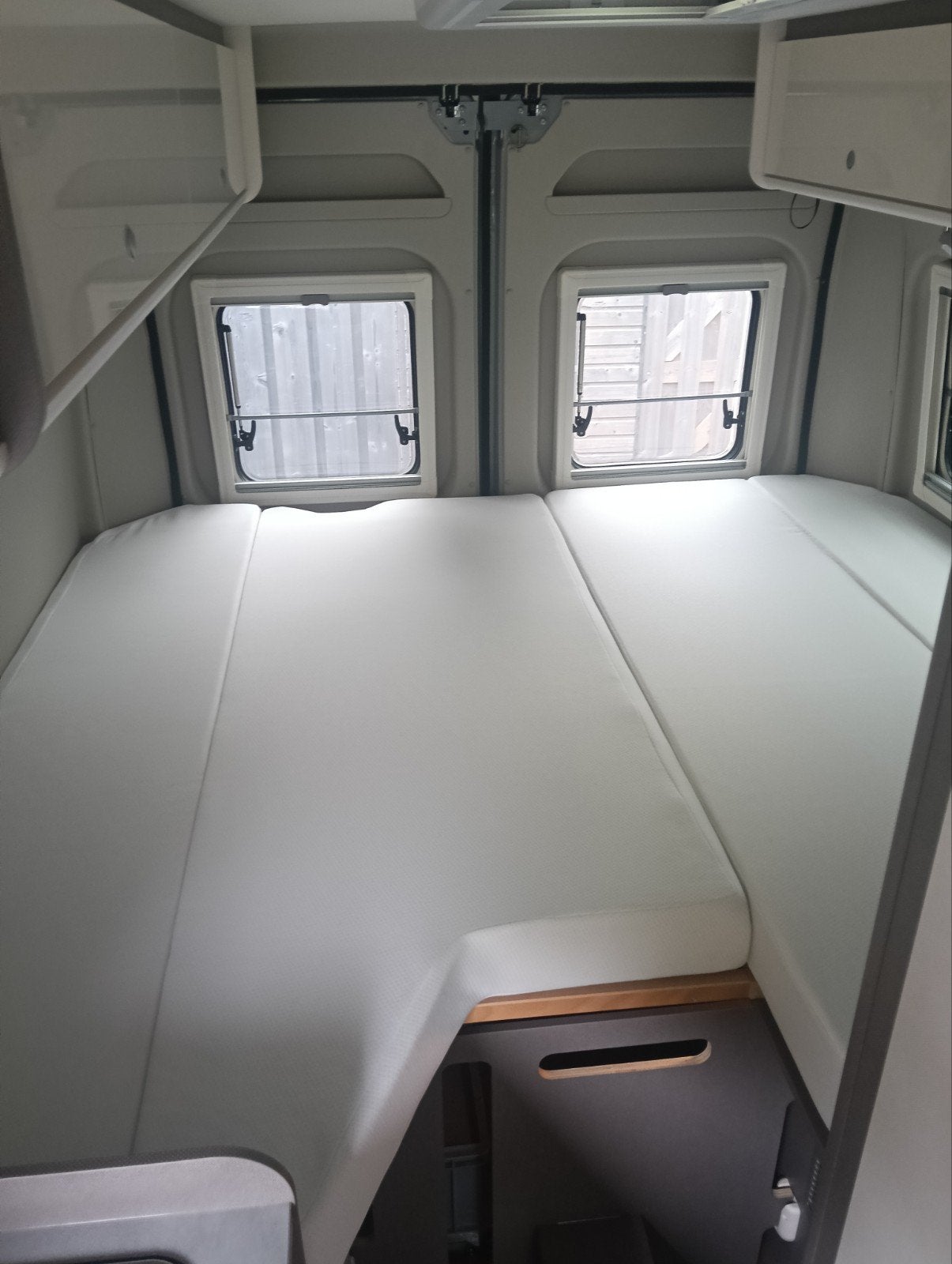 Zgan topper eenpersoonsbedden buscamper, Caravans en Kamperen, Ophalen, Zo goed als nieuw