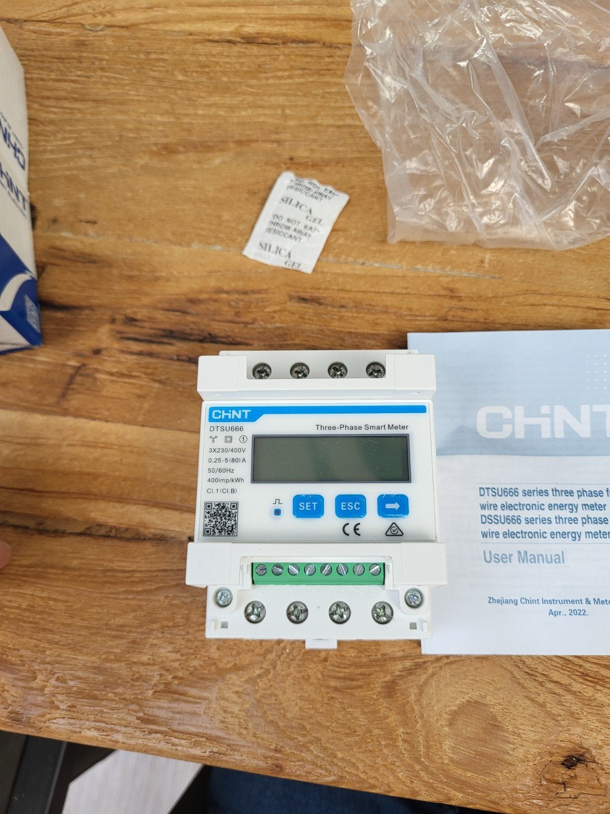 CHiNT Fox-essDTSU666 Drie-Fase  Energiemeter, Ophalen of Verzenden, Nieuw, Overige merken, Overige typen