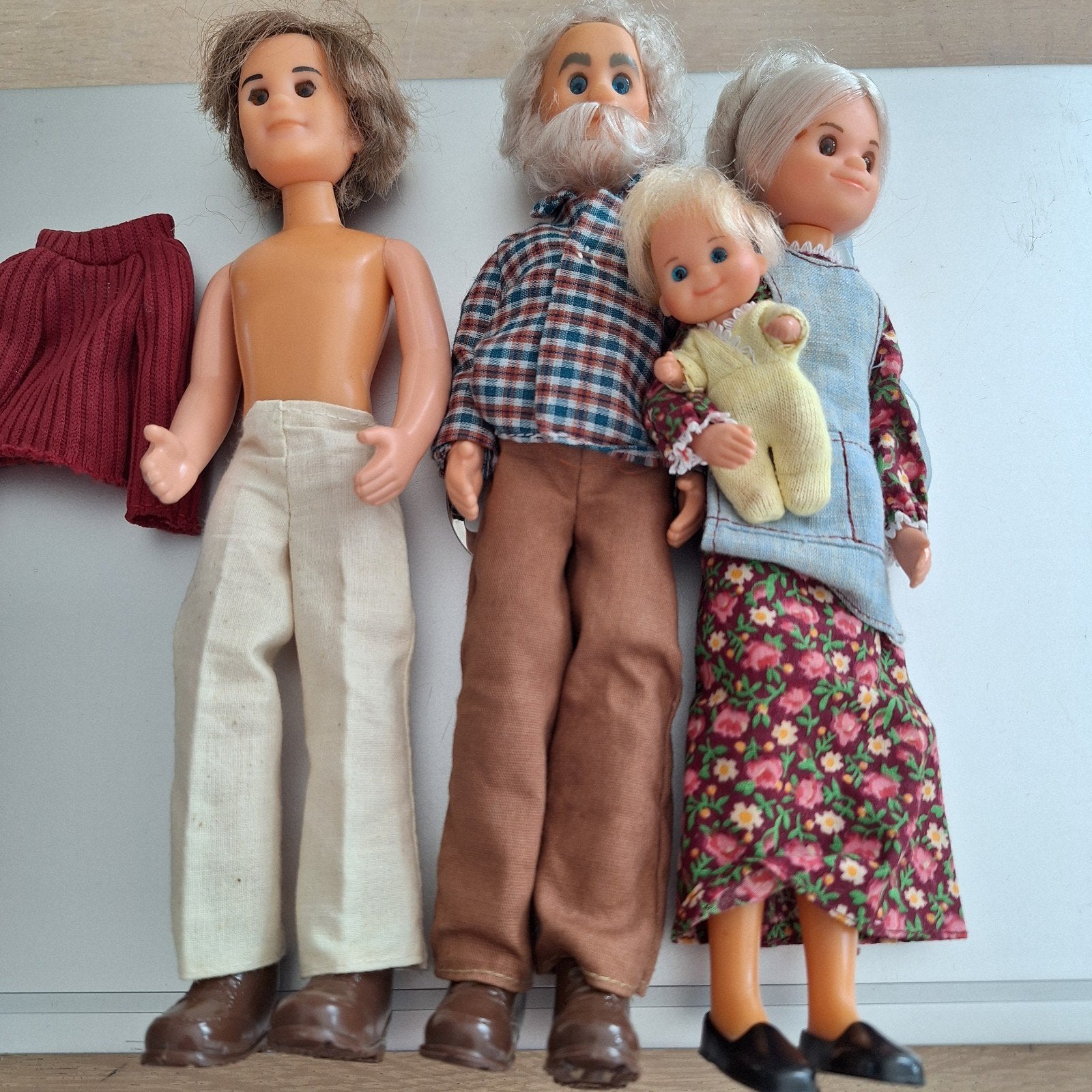 Mattel Sunshine Family poppen kleding pop, Ophalen of Verzenden, Poppenhuis