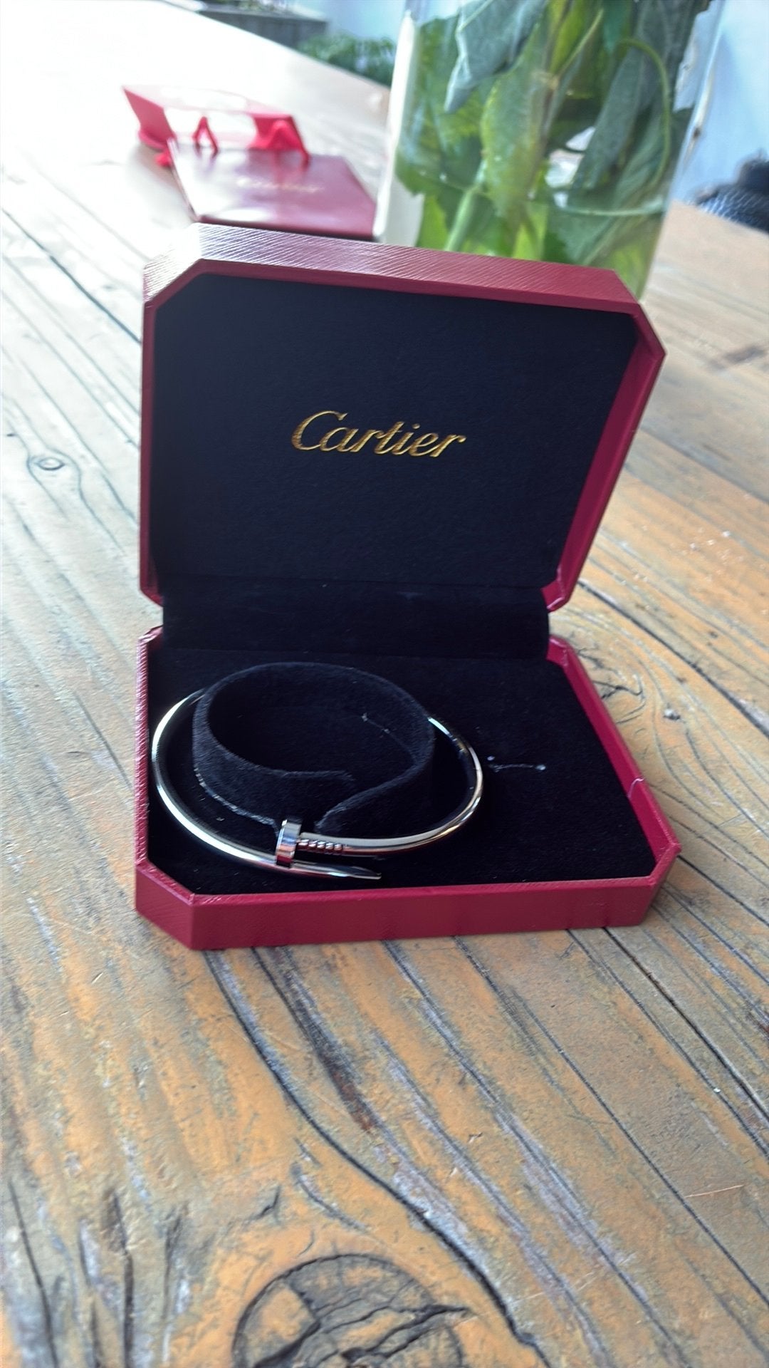 Cartier armband, Verzenden, Zo goed als nieuw, Zilver