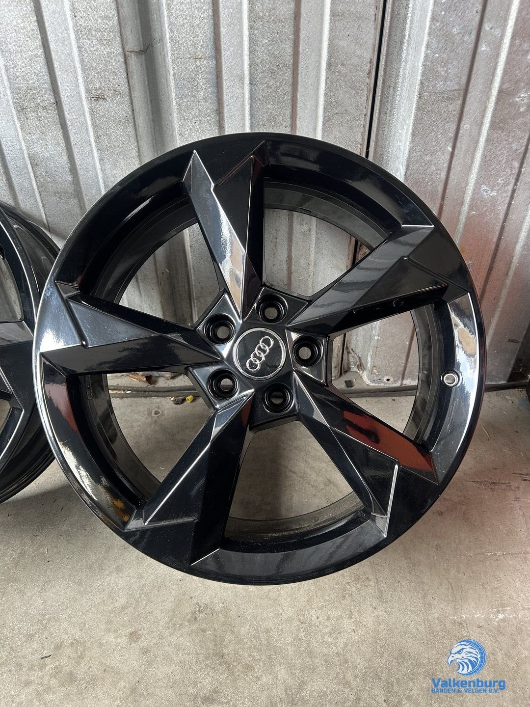 Originele Audi A3 Q2 Q3 19 inch zwarte Rotor velgen 5x112, 19 inch, Gebruikt, Velg(en), -