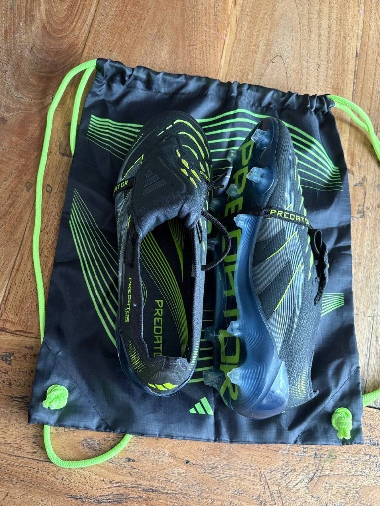 Adidas Predator Elite FT Gras Voetbalschoenen (FG) Zwart, Ophalen, Schoenen, Maat M, Zo goed als nieuw