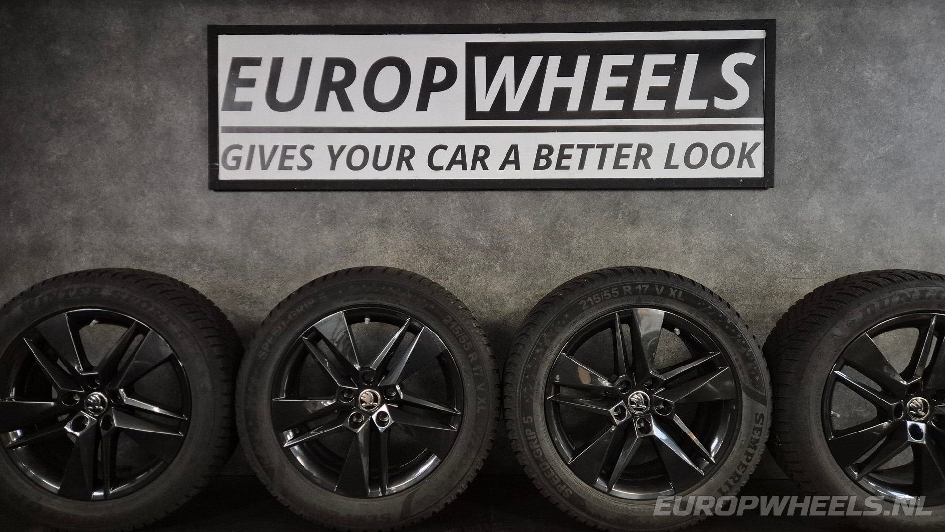 17 inch Skoda Superb 3V Passat B8 Karoq velgen winterbanden