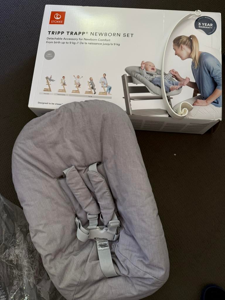 Stokke newbornset voor Stokke Tripp Trapp, Ophalen of Verzenden, Gebruikt, Meegroeistoel