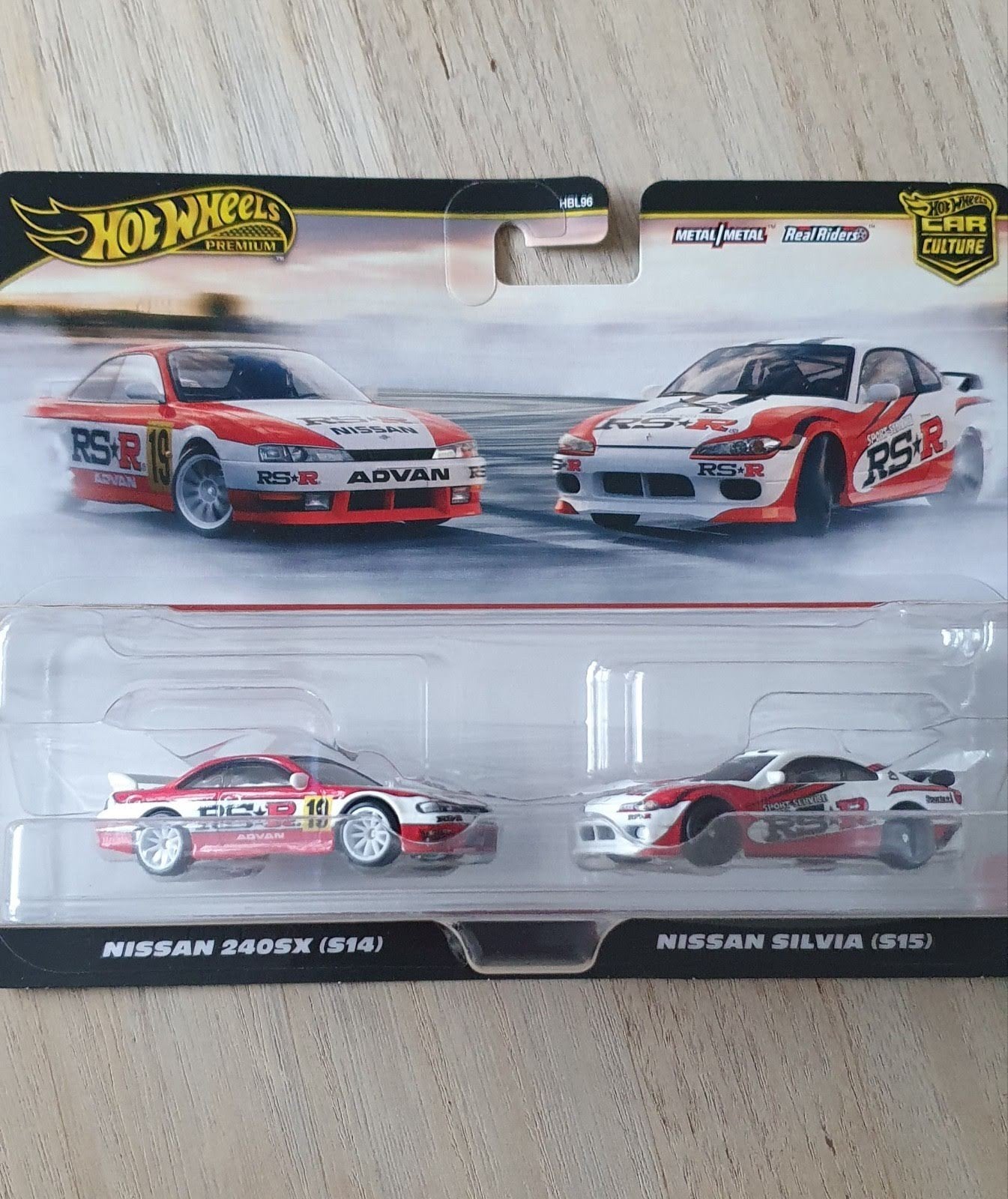 Hot Wheels Premium Nissan 240SX (S14) & Silvia (S15), Ophalen of Verzenden, Nieuw, Auto