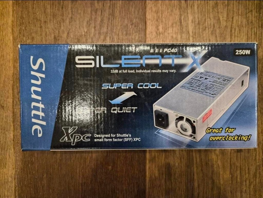 Shuttle SilentX 250W Barebone Voeding AM630BS20 Powersupply, Ophalen of Verzenden, Nieuw