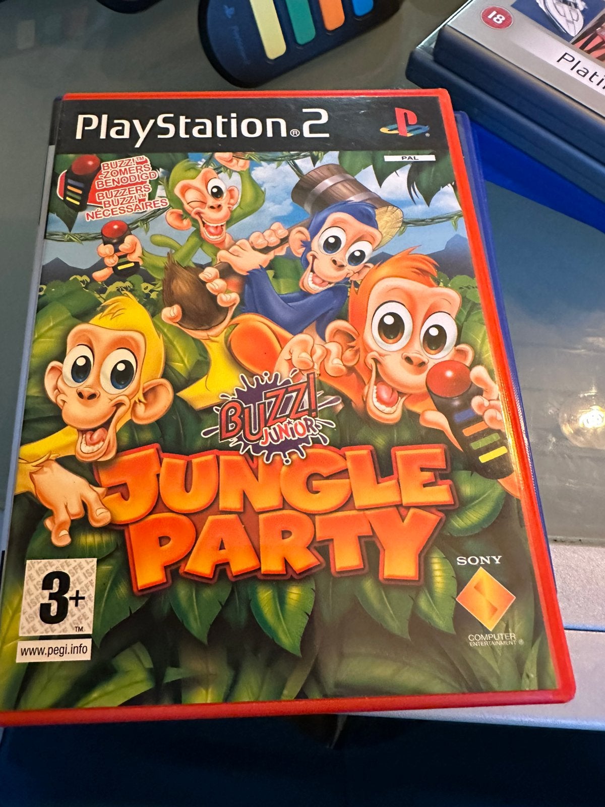Buzz junior jungle party, Muziek, Ophalen of Verzenden, Zo goed als nieuw, 3 spelers of meer