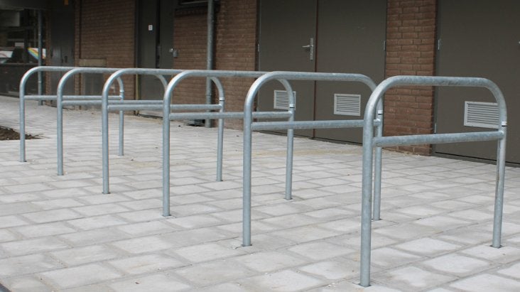 12x nieuw fietsnietje verzinkt Leon 90cm met dwarsstang, Ophalen of Verzenden, Nieuw