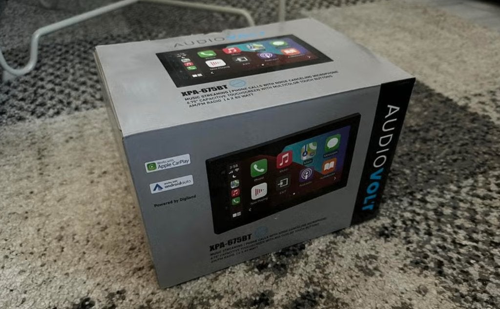 Autoradio - AudioVolt XPA-675BT - Apple CarPlay/Android auto, Auto diversen, Ophalen, Zo goed als nieuw