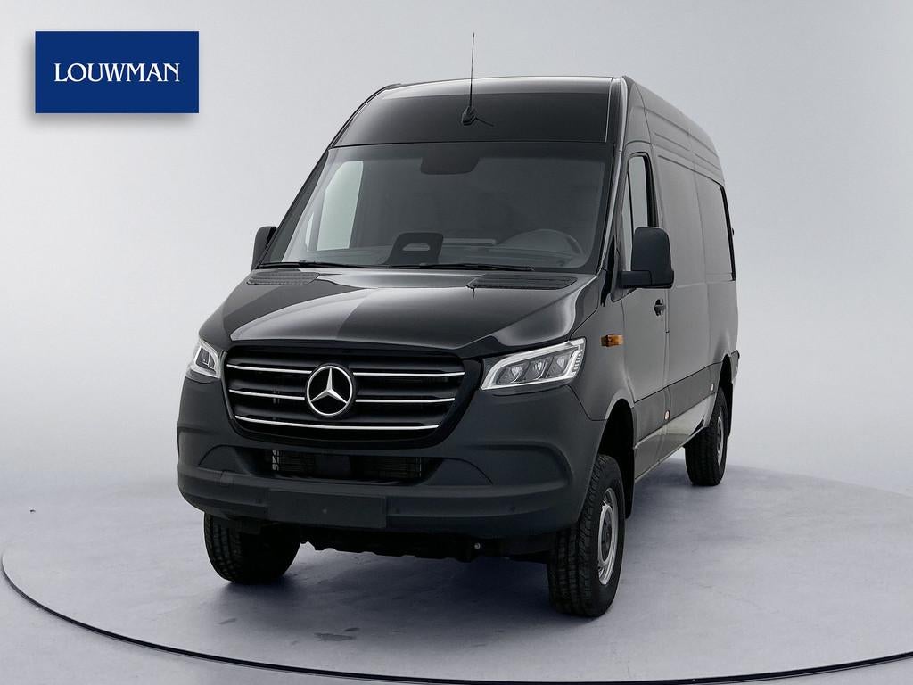 Mercedes-Benz Sprinter 319 1.9 CDI L2 Select 4x4 Elektrische, Auto's, Bestelauto's, Automaat, Lichtsensor, Gebruikt, Zwart