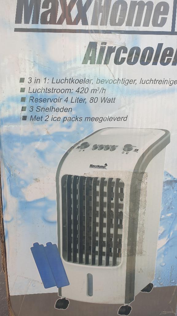 Aircooler Maxxhome in Limburg!, Witgoed en Apparatuur, Airco's, Minder dan 60 m³, Nieuw, 3 snelheden of meer, Ophalen of Verzenden