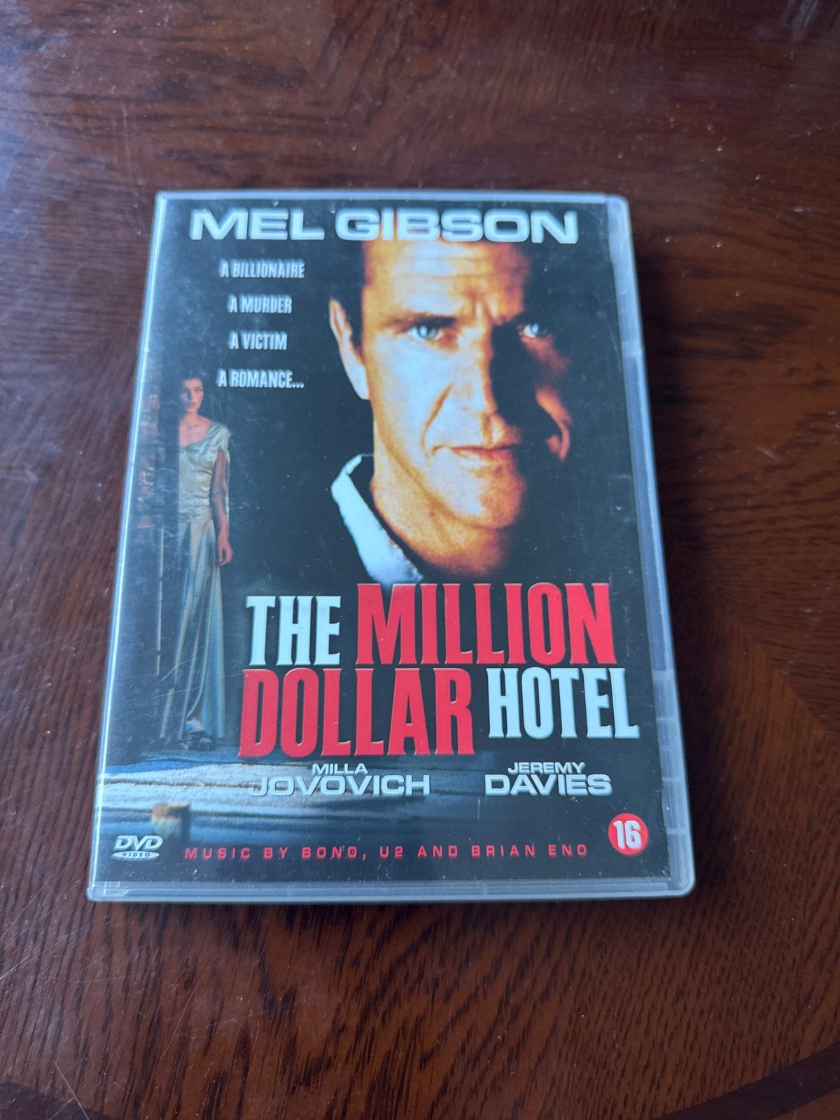 The Million Dollar Hotel DVD - Mel Gibson, Milla Jovovich, Vanaf 16 jaar, Nederlands, Overige genres, Ophalen of Verzenden