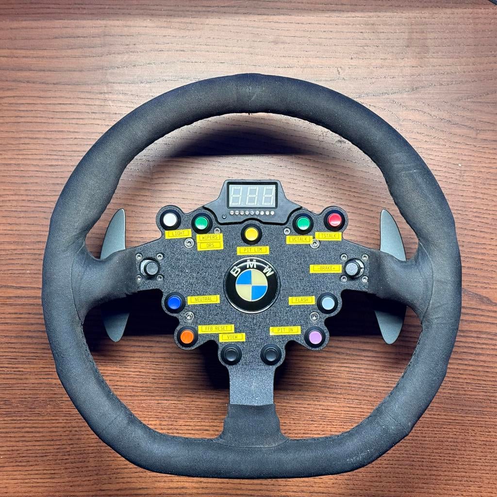 Fanatec ClubSport BMW GT2 wheel *V1* QR1, Ophalen, Racestuur, Gebruikt, RGB verlichting