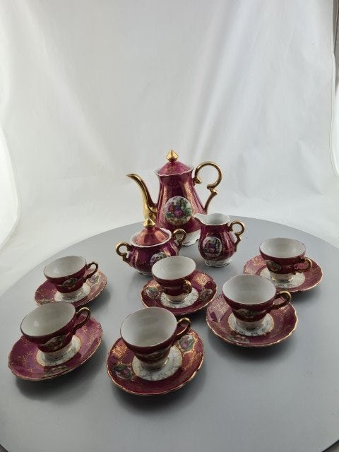 Servies Limoges style Vintage, Ophalen of Verzenden