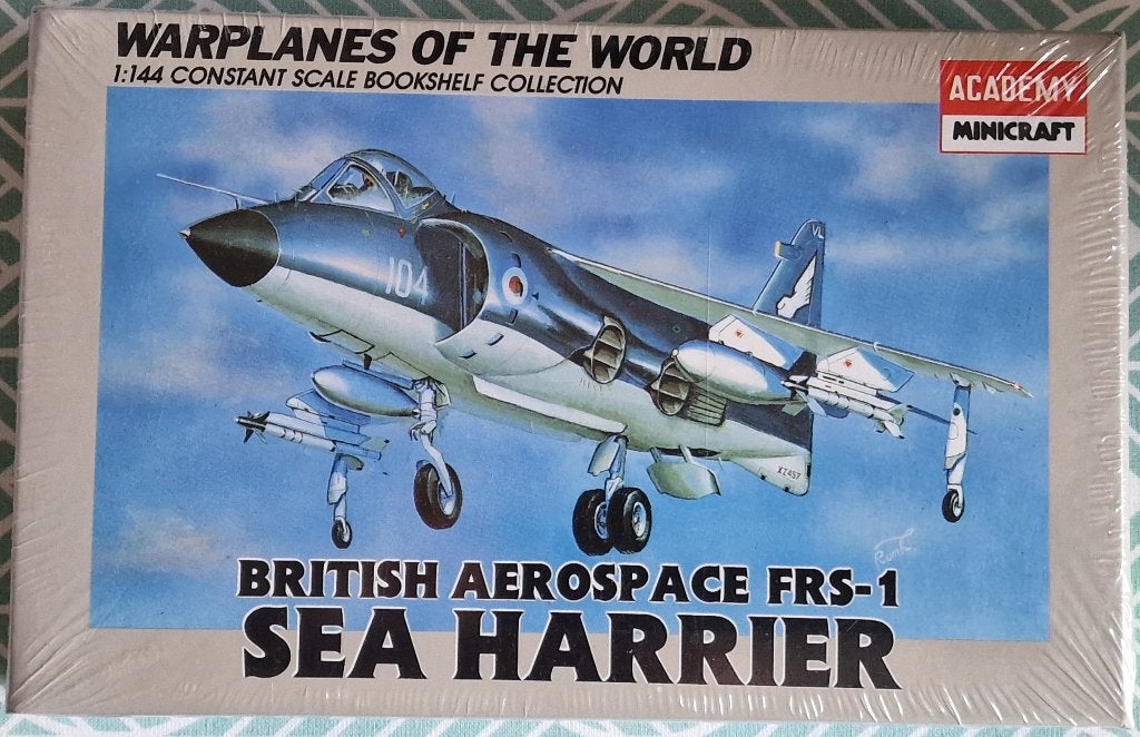 Hawker Sea Harrier 1/144 Academy /Minicraft, Overige merken, 1:72 tot 1:144, Nieuw, Ophalen of Verzenden