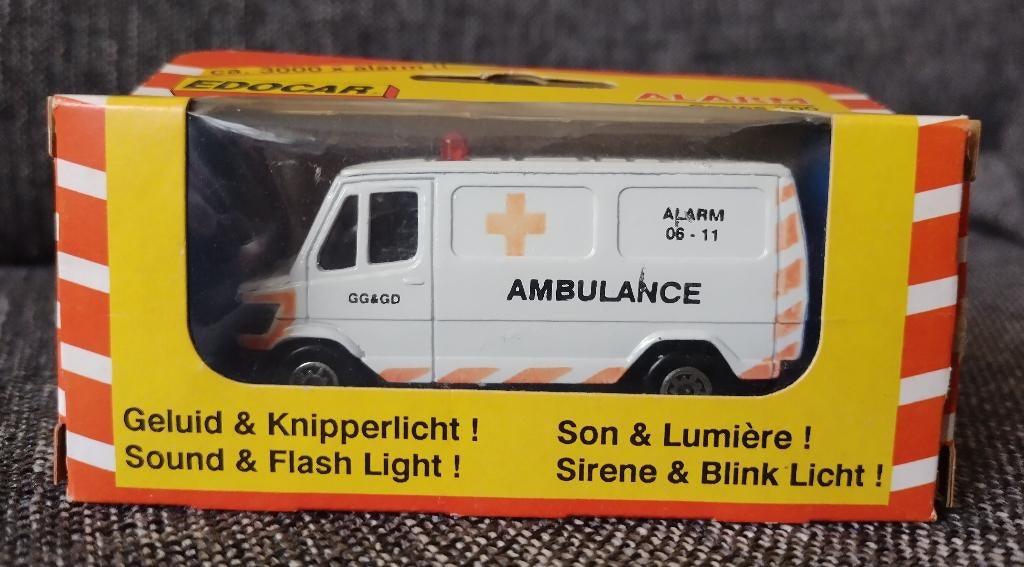 MERCEDES-BENZ 307D Ambulance - Edocar nr. 25 uit 1988, Ophalen of Verzenden, Nieuw, Auto, Overige merken