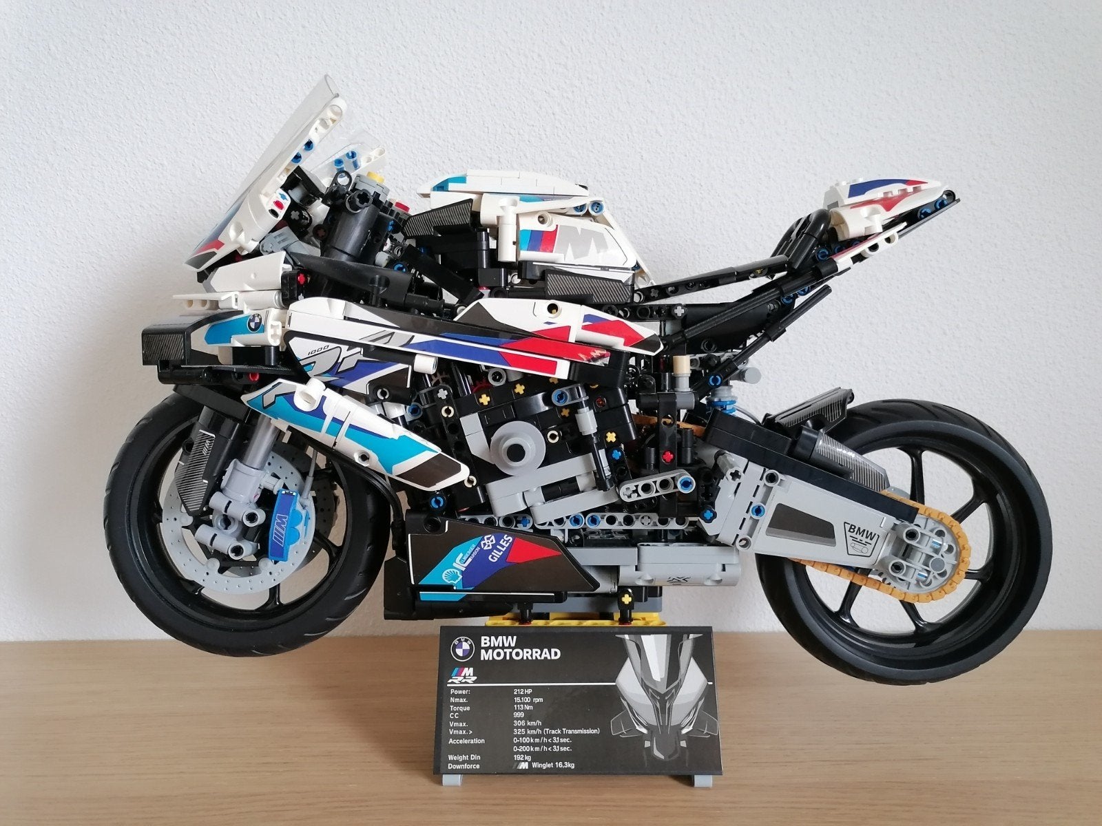 Lepin BMW m1000RR, Ophalen, Zo goed als nieuw, Auto