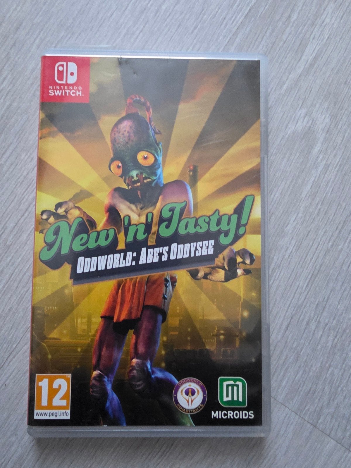 Oddworld: New 'n' Tasty! Nintendo Switch Game, Spelcomputers en Games, Spelcomputers | Nintendo Switch, Zo goed als nieuw, Switch Original