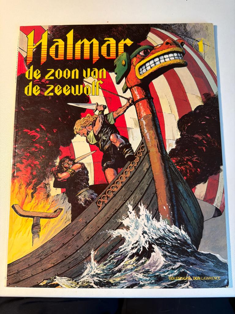 Halmar de zoon van de zeewolf, Eén stripboek, Ophalen of Verzenden, Zo goed als nieuw