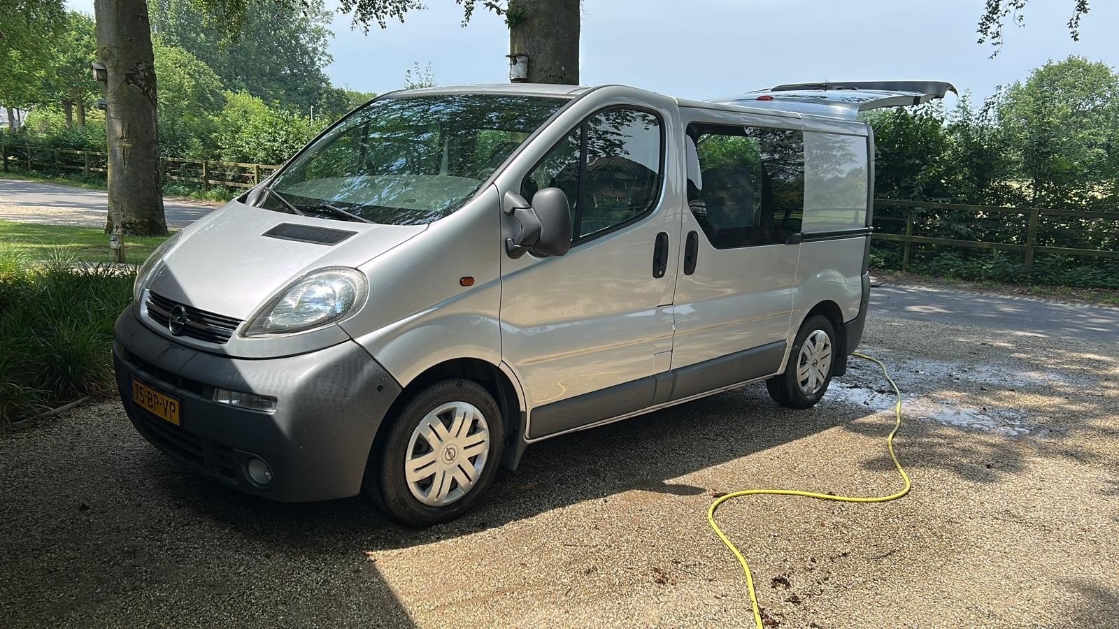 Opel Vivaro 1.9 DTI 2.7T L1h1 2004 ROLSTOELBUS, Voorwielaandrijving, Dealer onderhouden, Stof, 4 cilinders